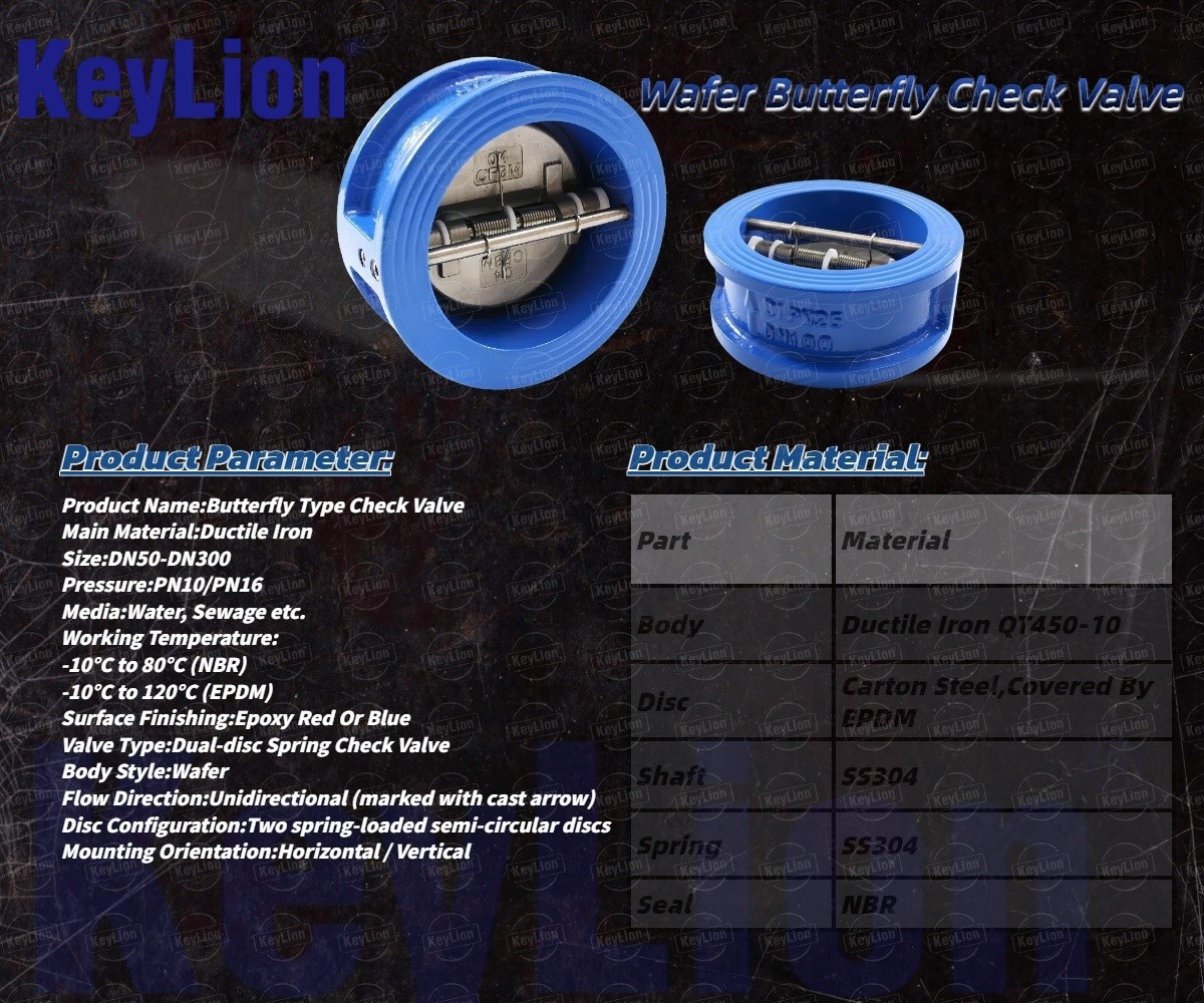 Dual Plate Check Valve Dual Plate Check Valve